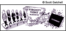 Virginity Pledge Machine
